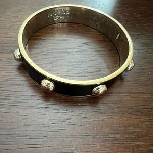black and gold tone bracelet